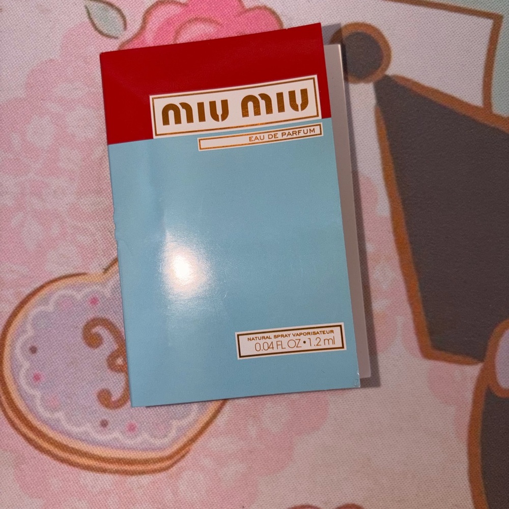 Miu Miu Eau De Parfume 💝